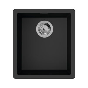 Hansgrohe S520-F350 SilicaTec Ankastre Eviye Manuel Gider Seti İle Grafit Siyahı