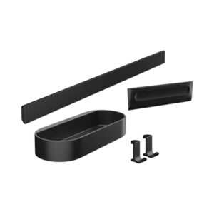 Hansgrohe WallStoris Duş Paketi 4 Parça Satin Siyah