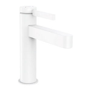 Hansgrohe Finoris Tek Kollu Lavabo Bataryası 110 Kumandalı Satin Beyaz