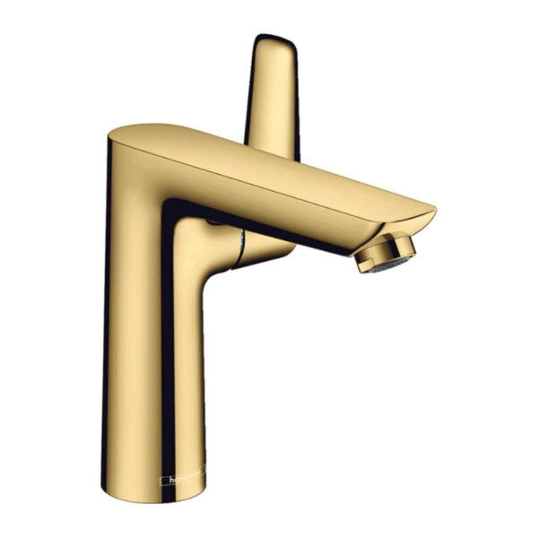 Hansgrohe Talis E Tek Kollu Lavabo Bataryası 150 Kumandalı Parlak Altın Optik