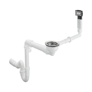 Hansgrohe D16-10 Manuel Gider ve Taşma Seti Tek Hazneli Granit Eviye İçin