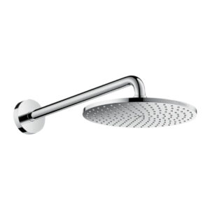 Hansgrohe Raindance S Tepe Duşu 240 1 jet, PowderRain, Duş Dirseği İle Krom