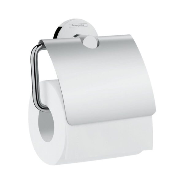 Hansgrohe Logis Universal Tuvalet Kağıtlığı Kapaklı Krom