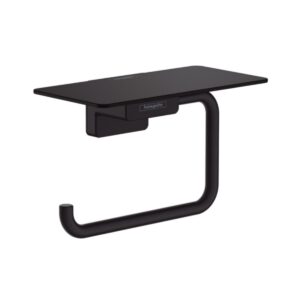 Hansgrohe AddStoris Tuvalet Kağıtlığı Satin Siyah